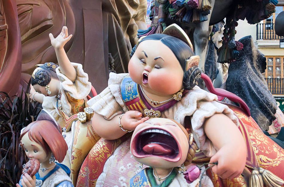 Праздник Las Fallas в Валенсии фото 2