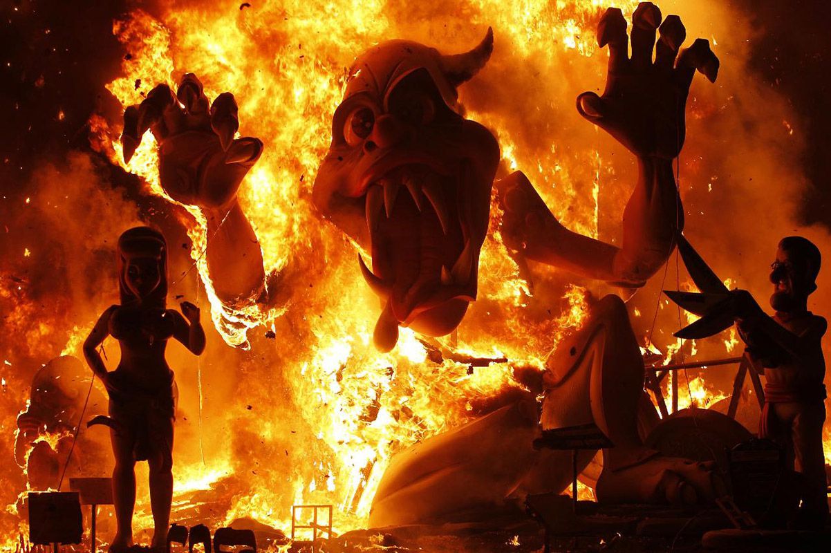 Праздник Las Fallas в Валенсии фото 4