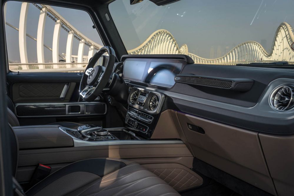 Аренда авто  Mercedes G-63 Grey  в Дубае - 624€ - Ref: 1327 фото 5