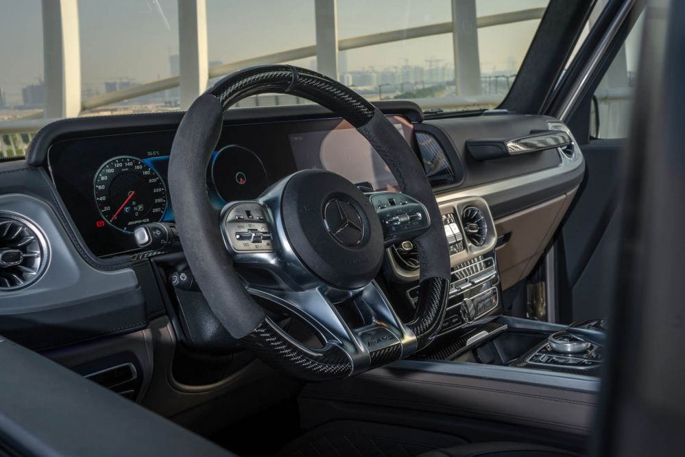 Аренда авто  Mercedes G-63 Grey  в Дубае - 624€ - Ref: 1327 фото 6
