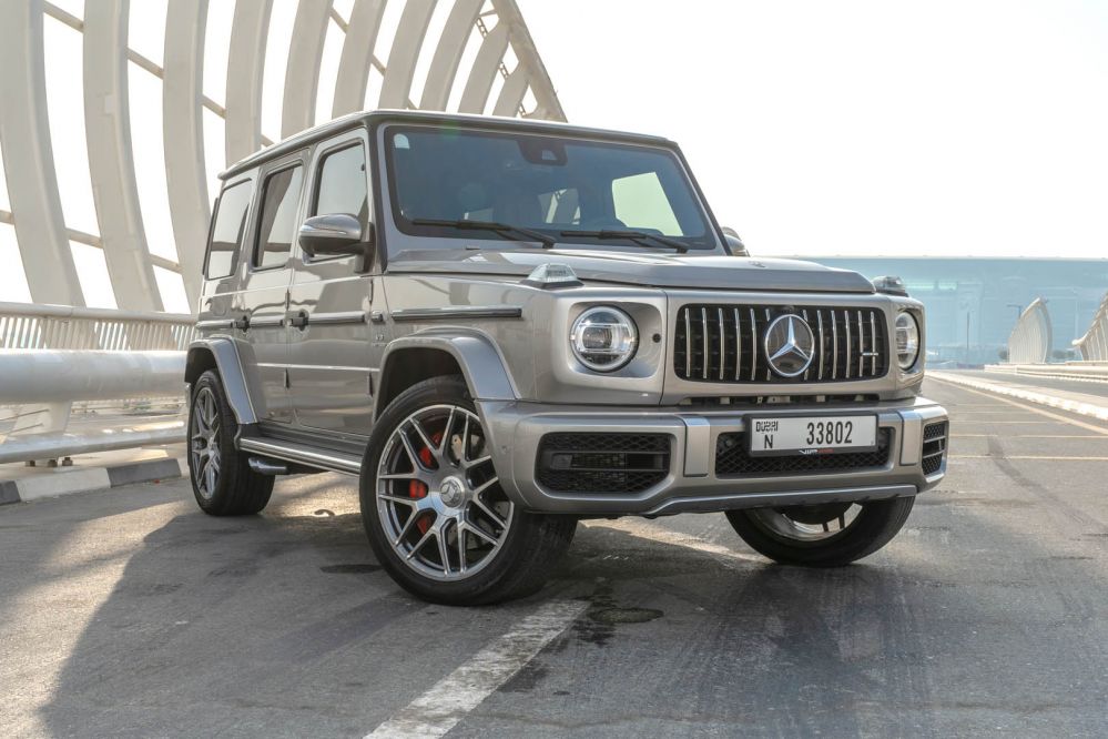Аренда авто  Mercedes G-63 Grey  в Дубае - 624€ - Ref: 1327 фото 1