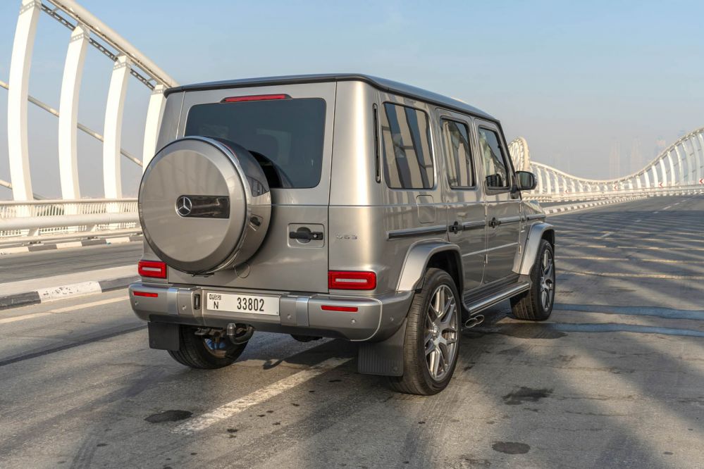 Аренда авто  Mercedes G-63 Grey  в Дубае - 624€ - Ref: 1327 фото 3