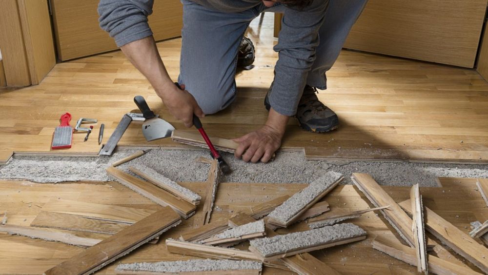 Wooden floor renovation in Dubai - Ref: 1407 photo 3