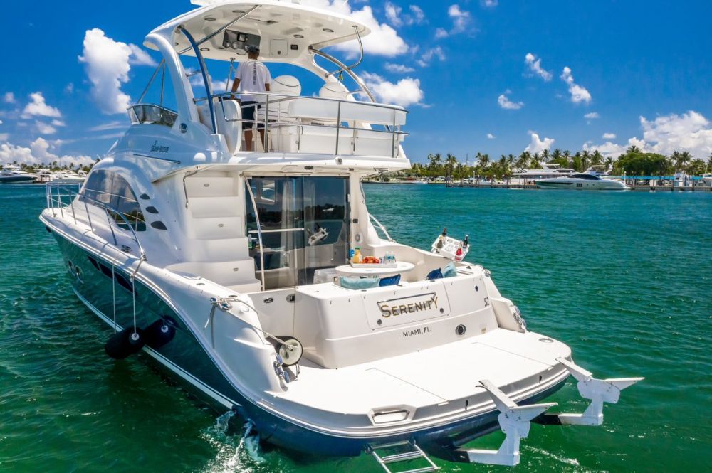 Аренда яхты в Майами 52’ SEA RAY SUNDANCER FLYBRIDGE в Санни-Айлс-Бич - Ref: 5007 фото 6