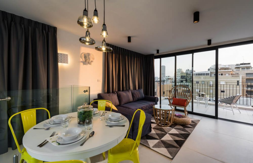 Сдается  пентхаус с видом на море Тель-Авив в Тель-Авиве - 450€ - Ref: 5154 фото 12