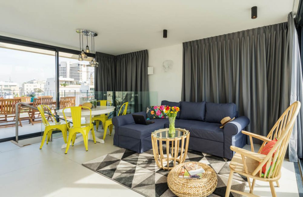 Сдается  пентхаус с видом на море Тель-Авив в Тель-Авиве - 450€ - Ref: 5154 фото 13