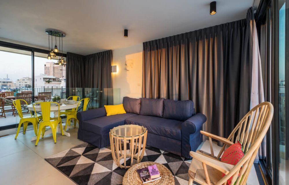 Сдается  пентхаус с видом на море Тель-Авив в Тель-Авиве - 450€ - Ref: 5154 фото 14