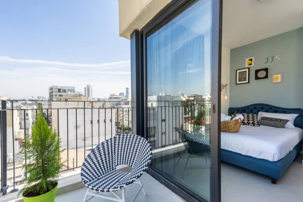 Сдается  пентхаус с видом на море Тель-Авив в Тель-Авиве - 450€ - Ref: 5154 фото 15