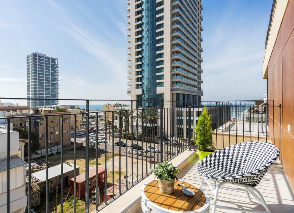 Сдается  пентхаус с видом на море Тель-Авив в Тель-Авиве - 450€ - Ref: 5154 фото 3