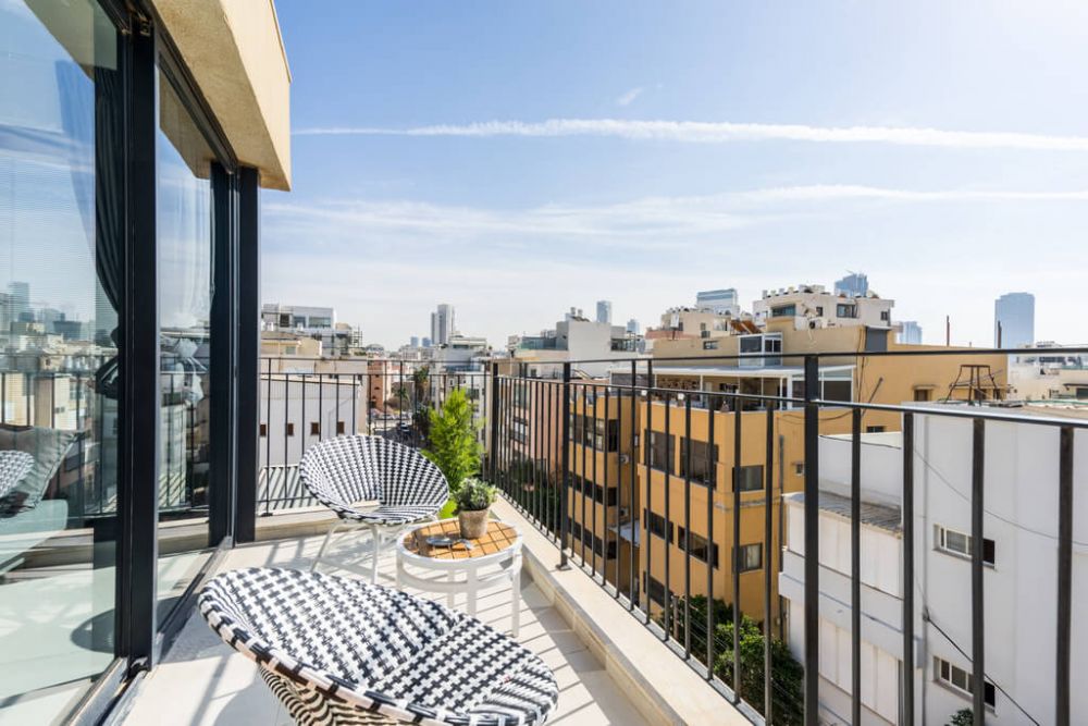 Сдается  пентхаус с видом на море Тель-Авив в Тель-Авиве - 450€ - Ref: 5154 фото 1