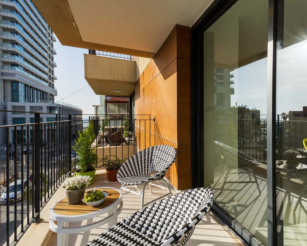 Аренда апартаментов в Тель-Авиве с 2 спальнями,  и парковкой в Тель-Авиве - 355€ - Ref: 5618 фото 13