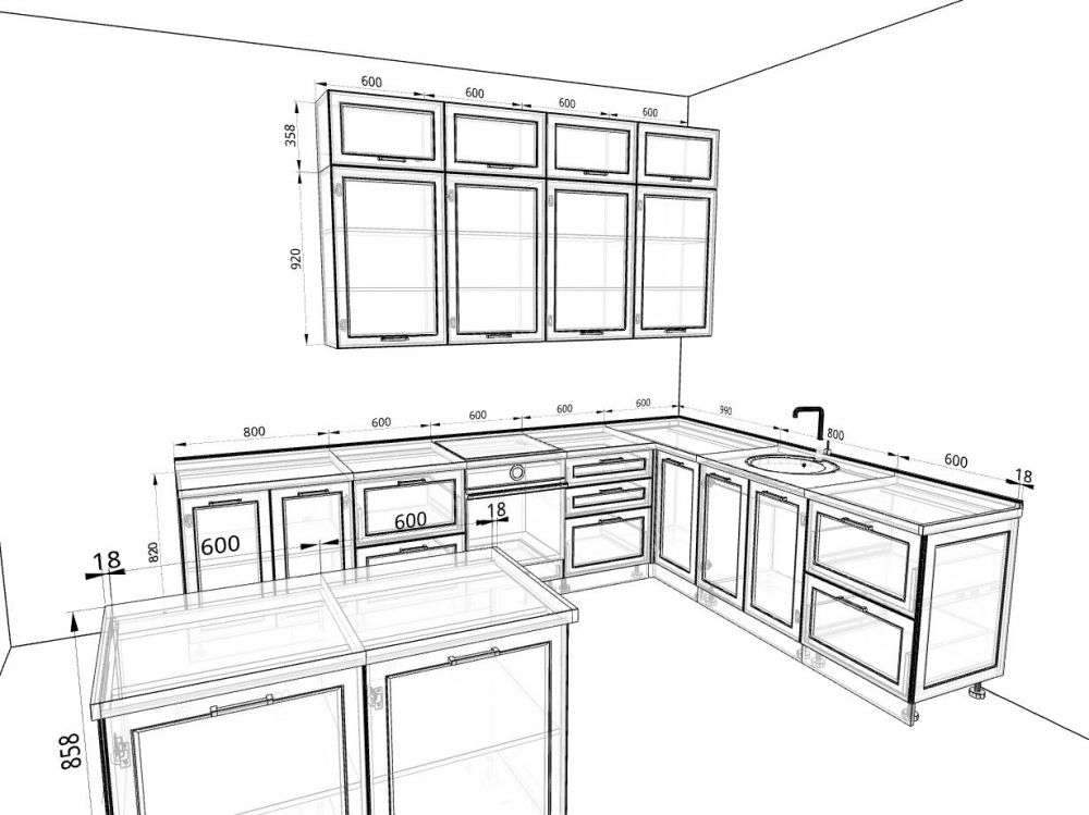 Покупка кухонного гарнитура в Дубае - Ref: 6328 фото 4