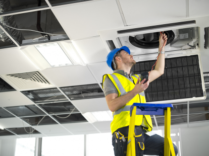 Установка кондиционирования воздуха и отопления  (ID:1062)