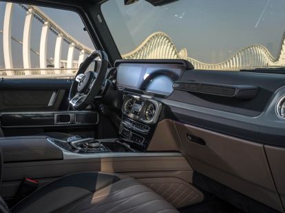Аренда авто  Mercedes G-63 Grey  в Дубае - 624€ - Ref: 1327 фото 5