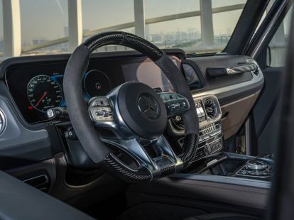Аренда авто  Mercedes G-63 Grey  в Дубае - 624€ - Ref: 1327 фото 6