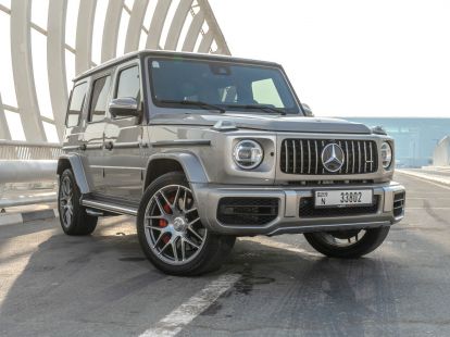 Rent a car  Mercedes G-63 Grey (ID:1327)