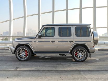 Аренда авто  Mercedes G-63 Grey  в Дубае - 624€ - Ref: 1327 фото 2