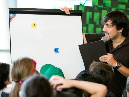 Аниматоры Minecraft на детский праздник в Дубае - Ref: 1355 фото 3