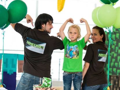 Аниматоры Minecraft на детский праздник (ID:1355)