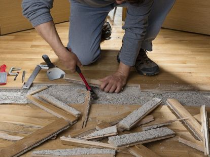 Wooden floor renovation in Dubai - Ref: 1407 photo 3