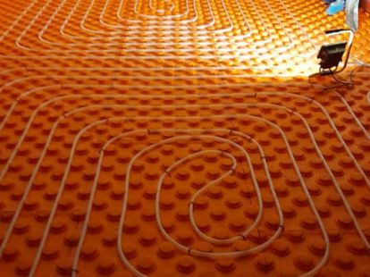 Installation of water underfloor heating in Barcelona (ID:4979)