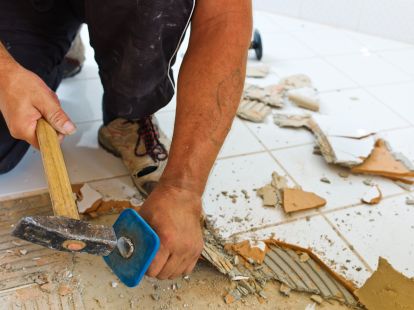 Демонтаж керамического кафеля в Дубае - Ref: 5015 фото 4