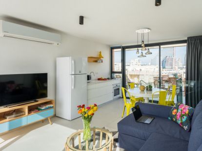 Сдается  пентхаус с видом на море Тель-Авив в Тель-Авиве - 450€ - Ref: 5154 фото 4