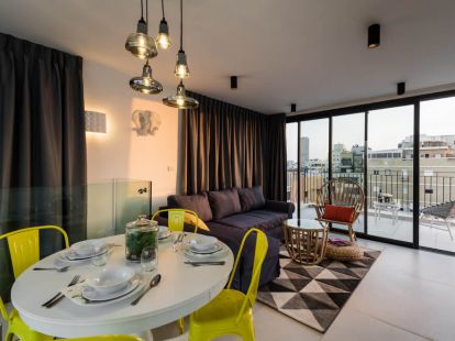 Сдается  пентхаус с видом на море Тель-Авив в Тель-Авиве - 450€ - Ref: 5154 фото 12