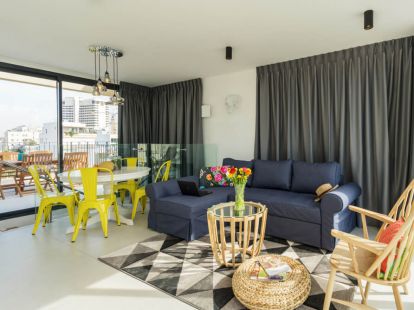 Сдается  пентхаус с видом на море Тель-Авив в Тель-Авиве - 450€ - Ref: 5154 фото 13