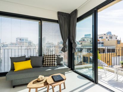 Сдается  пентхаус с видом на море Тель-Авив в Тель-Авиве - 450€ - Ref: 5154 фото 16