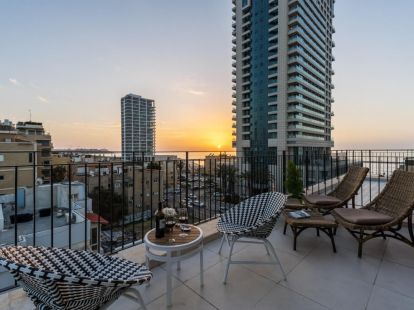 Сдается  пентхаус с видом на море Тель-Авив в Тель-Авиве - 450€ - Ref: 5154 фото 6