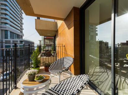 Аренда апартаментов в Тель-Авиве с 2 спальнями,  и парковкой в Тель-Авиве - 355€ - Ref: 5618 фото 13