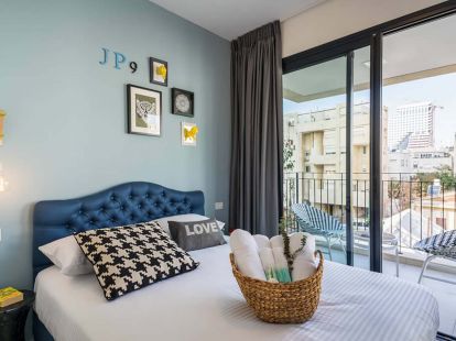 Аренда апартаментов в Тель-Авиве с 2 спальнями,  и парковкой в Тель-Авиве - 355€ - Ref: 5618 фото 15