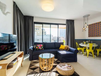 Аренда апартаментов в Тель-Авиве с 2 спальнями,  и парковкой в Тель-Авиве - 355€ - Ref: 5618 фото 4