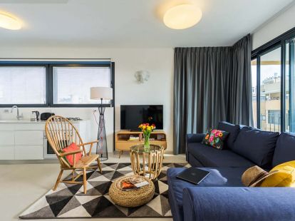 Аренда апартаментов в Тель-Авиве с 2 спальнями,  и парковкой в Тель-Авиве - 355€ - Ref: 5618 фото 6