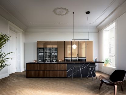 Order kitchen in Barcelona from the manufacturer (ID:5877)