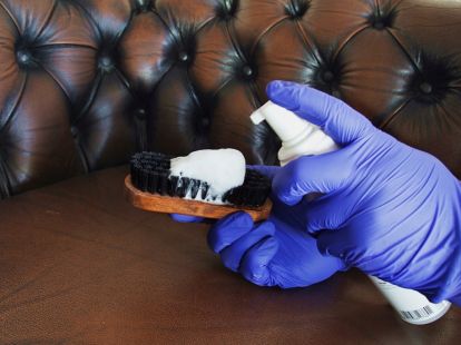 Dry cleaning of leather furniture in Barcelona (ID:5897)