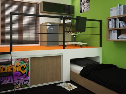 Купить мебель в детскую комнату в Барселоне в Барселоне - Ref: 5912 фото 25