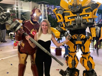 Robot show for children's party (ID:6753)