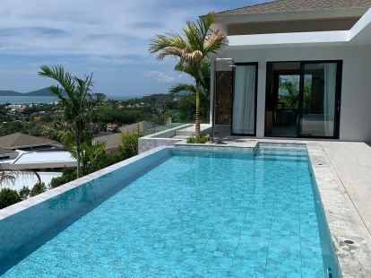 Шикарная вилла с видом на море , Пхукет, Тайланд на Пхукете - 250000฿ - Ref: 7009 фото 4