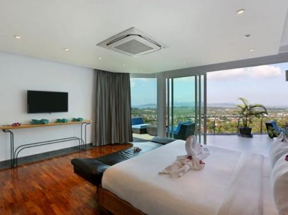 Вилла с 6 спальнями и видом на море, Пхукет, Таиланд на Пхукете - 1000000฿ - Ref: 7016 фото 15