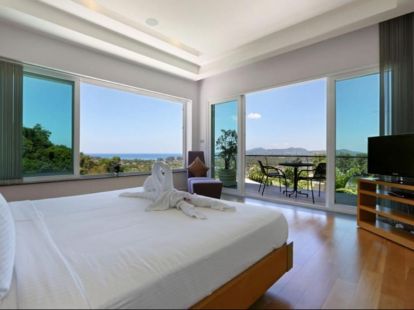 Вилла с 6 спальнями и видом на море, Пхукет, Таиланд на Пхукете - 1000000฿ - Ref: 7016 фото 11